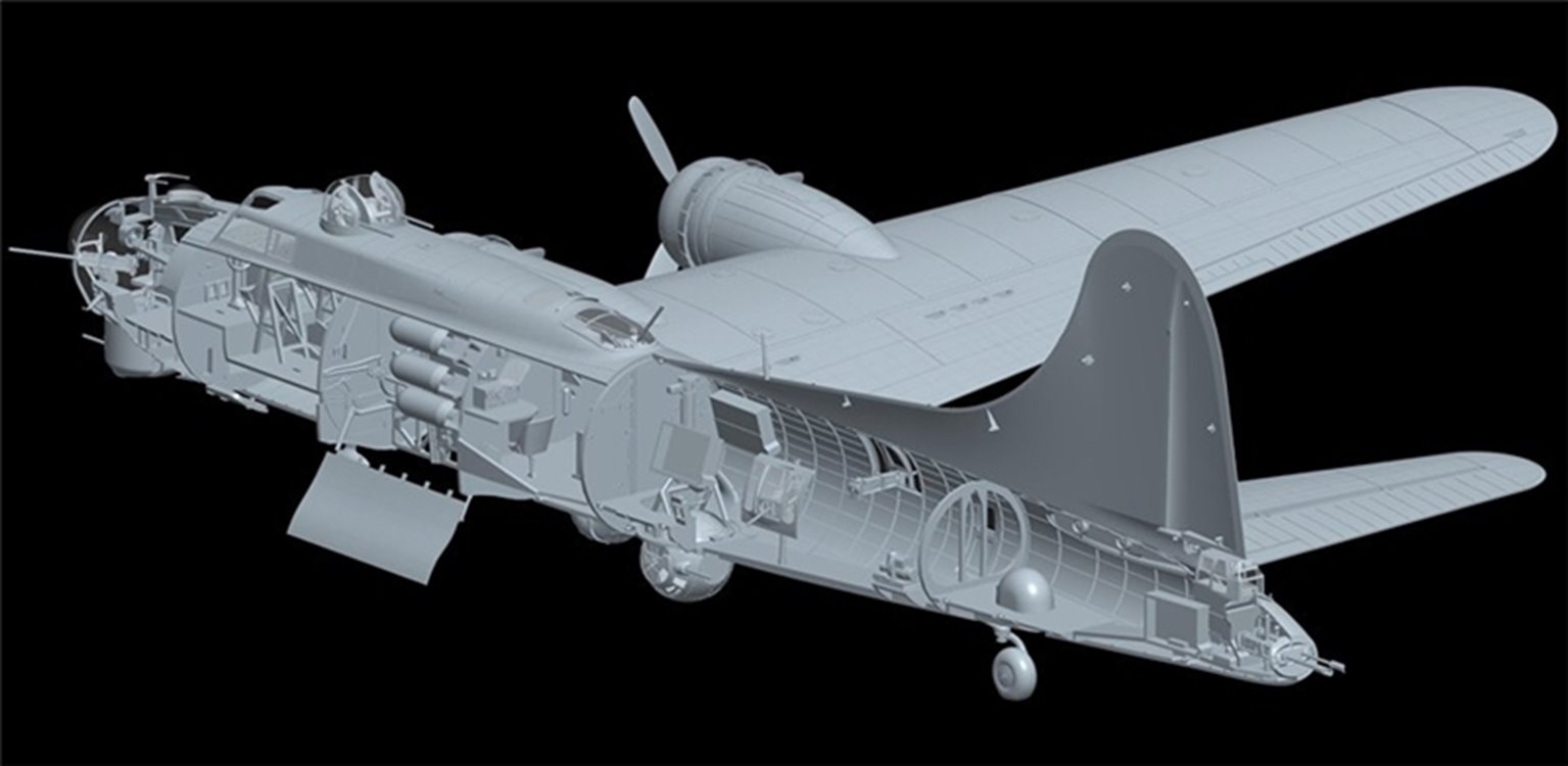 Pkhk01f001 B 17g Flying Fortress Early Production 1 48 Scale By Hk Models Rails Of Sheffield