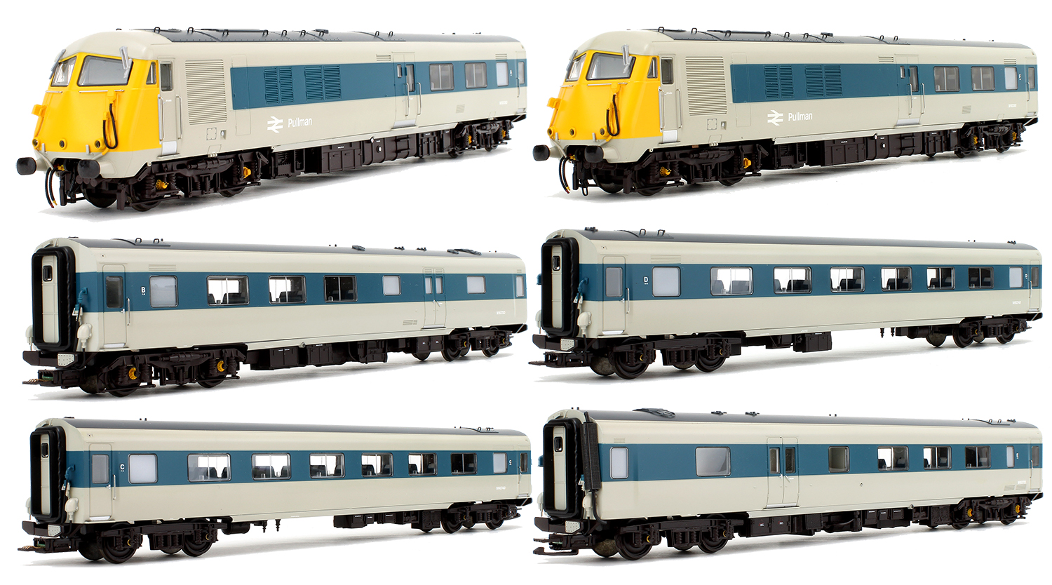 blue pullman train set