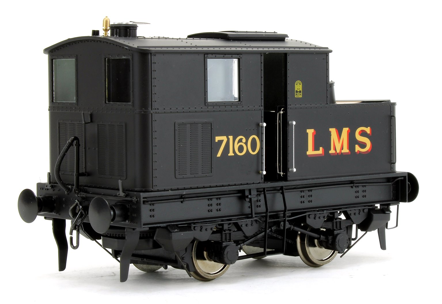 7S-005-004 0F Sentinel 4wVB No.7160 in LMS Livery (O Gauge) by ...