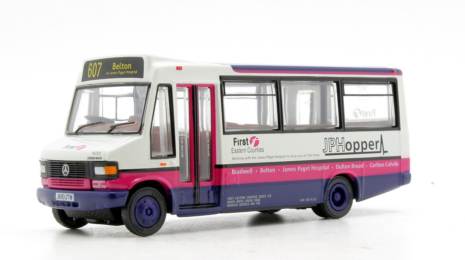 24814 EFE 24814 First Eastern Counties Mercedes Minibus (1 