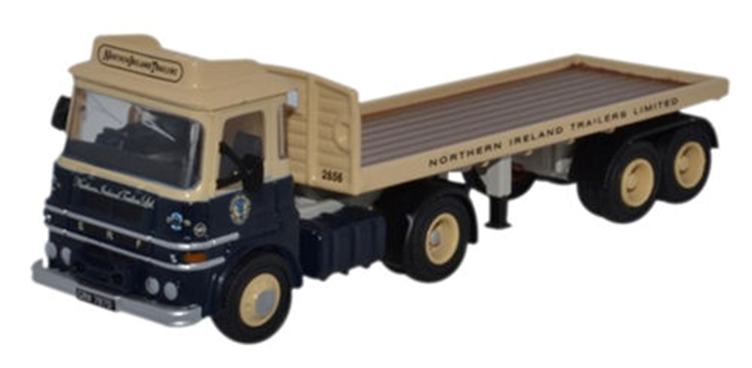 76LV004 ERF LV Flatbed Trailer N Ireland Trailers (1:76 (OO Scale)) by Oxford Diecast - Rails of ...