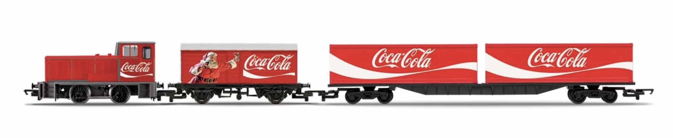 hornby coca cola train set