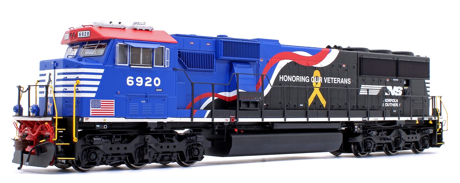 Athg654 Sd60e Norfolk Southern Ns 69 Honor Our Veterans Locomotive Dcc Ready Ho Scale By Athearn With Directional Lighting Interior Lighting Rails Of Sheffield