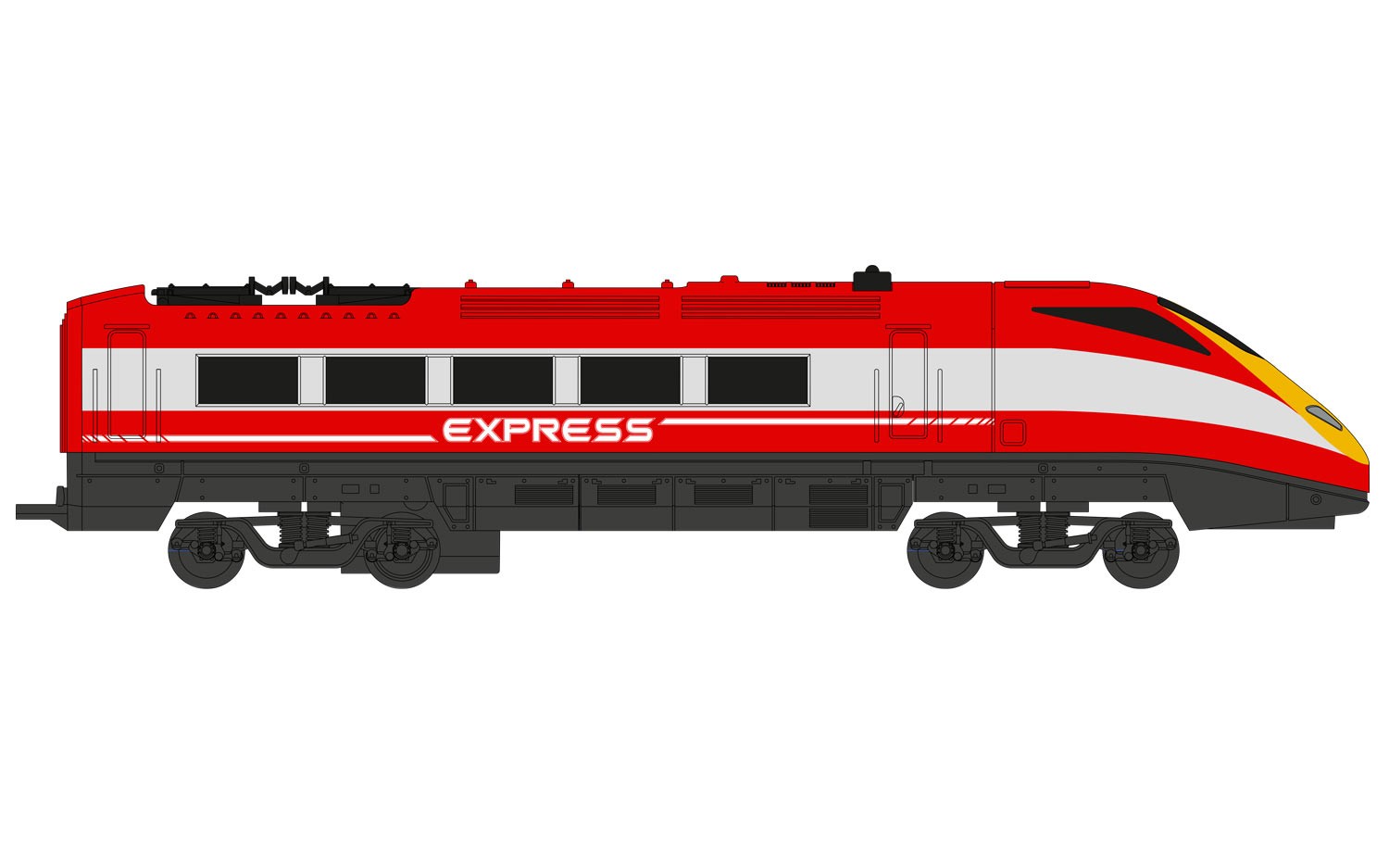 hornby express train set